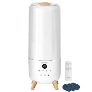 New! Homedics White and Woodgrain Humidifier with Remote
